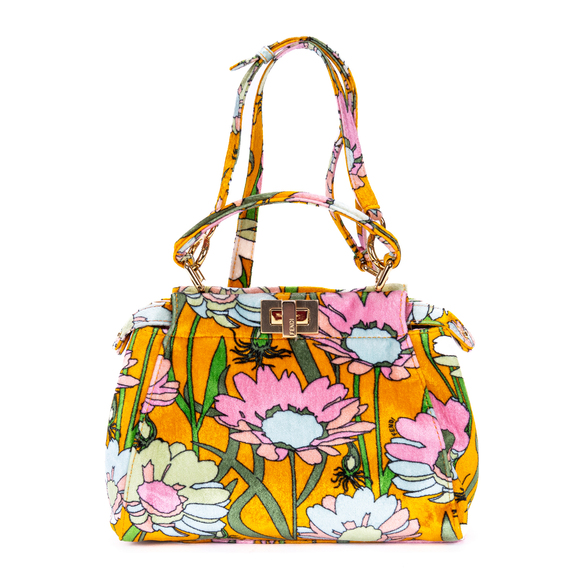 Fendi Handbags - Fendi Velvet Peekaboo Mini